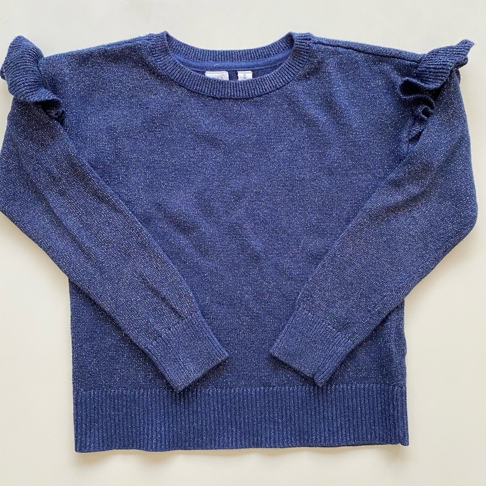 Gap Kids navy sparkle sweater